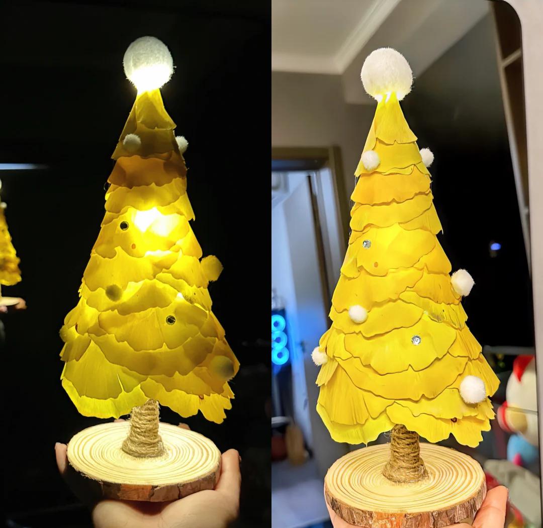秋叶焕新生 巧制落叶树小夜灯与迷你手持扇
